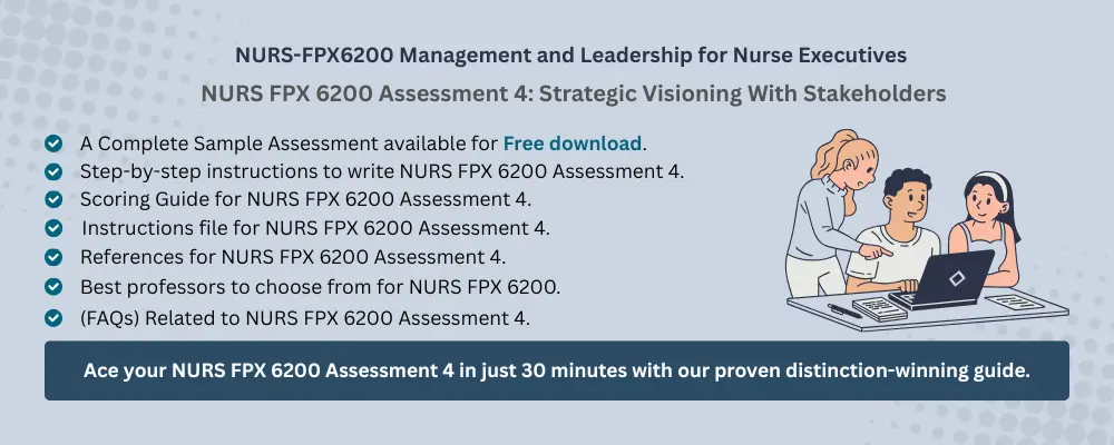  NURS FPX 6200 Assessment 4 Strategic Visioning With Stakeholders