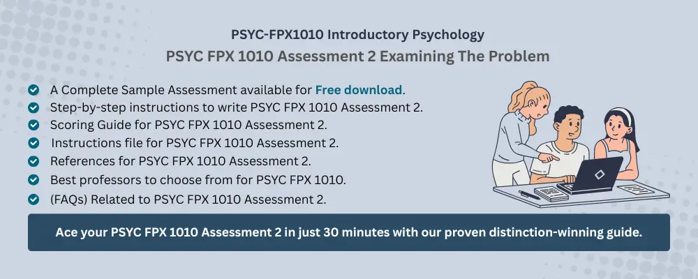 PSYC FPX 1010 Assessment 2