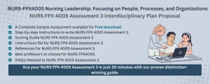 NURS FPX 4005 Assessment 3