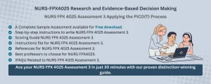 NURS FPX 4025 Assessment 3