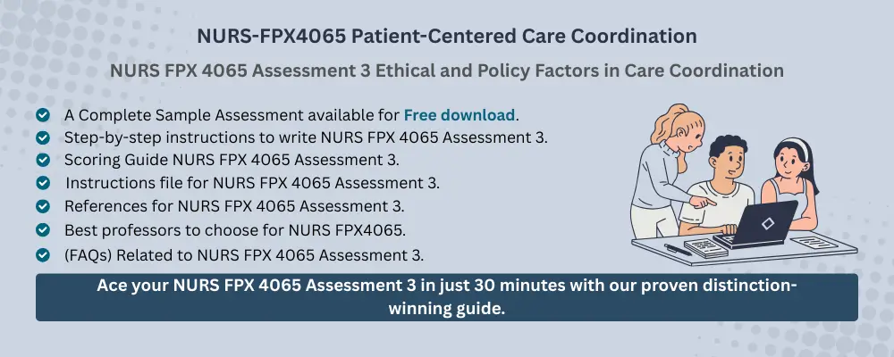 NURS FPX 4065 Assessment 3