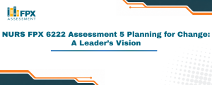 NURS FPX 6222 Assessment 5 Planning for Change: A Leader’s Vision