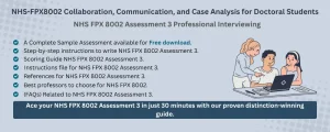 NHS FPX 8002 Assessment 3