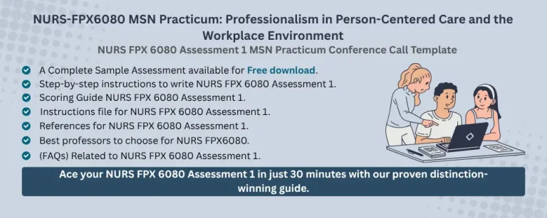 NURS FPX 6080 Assessment 1