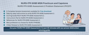 NURS FPX 6085 Assessment 2