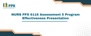 NURS FPX 6116 Assessment 5 Program Effectiveness Presentation
