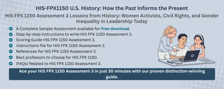 HIS FPX 1150 Assessment 3
