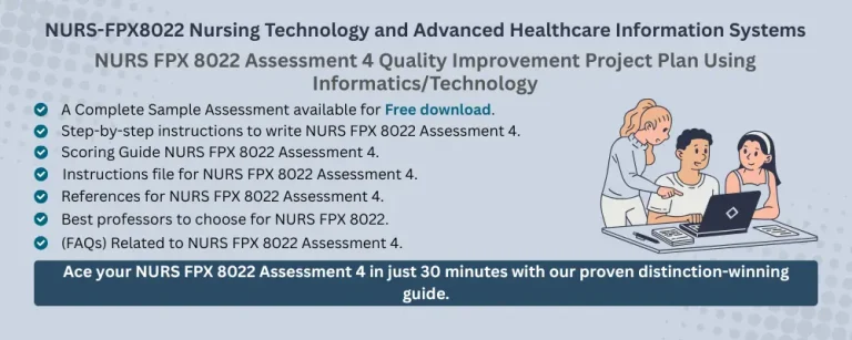 NURS FPX 8022 Assessment 4
