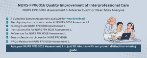NURS FPX 6016 Assessment 1
