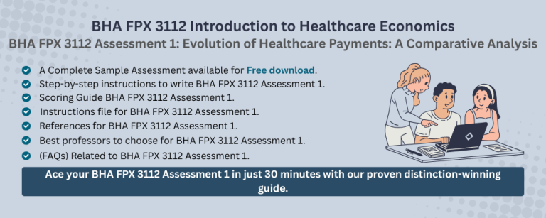 BHA FPX 3112 Assessment 1