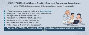 MHA FPX 5014 Assessment 4