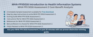 MHA FPX 5016 Assessment 2