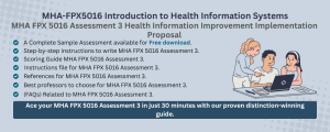 MHA FPX 5016 Assessment 3