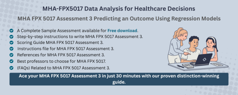 MHA FPX 5017 Assessment 3