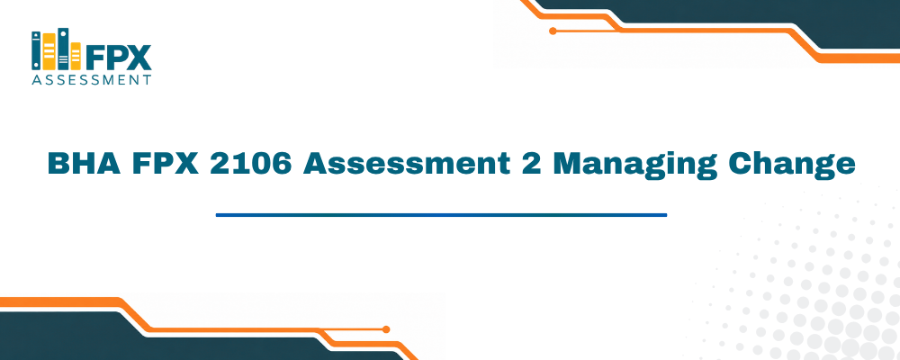 BHA FPX 2102 Assessment 4 Conflict Resolution in Healthcare