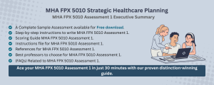 MHA FPX 5010 Assessment 1