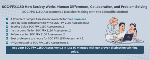 SOC FPX 1150 Assessment 2