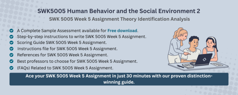 SWK 5005 Week 5 Assignment